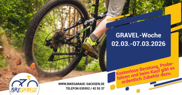 Gravelweek in der Bikegarage Sachsen